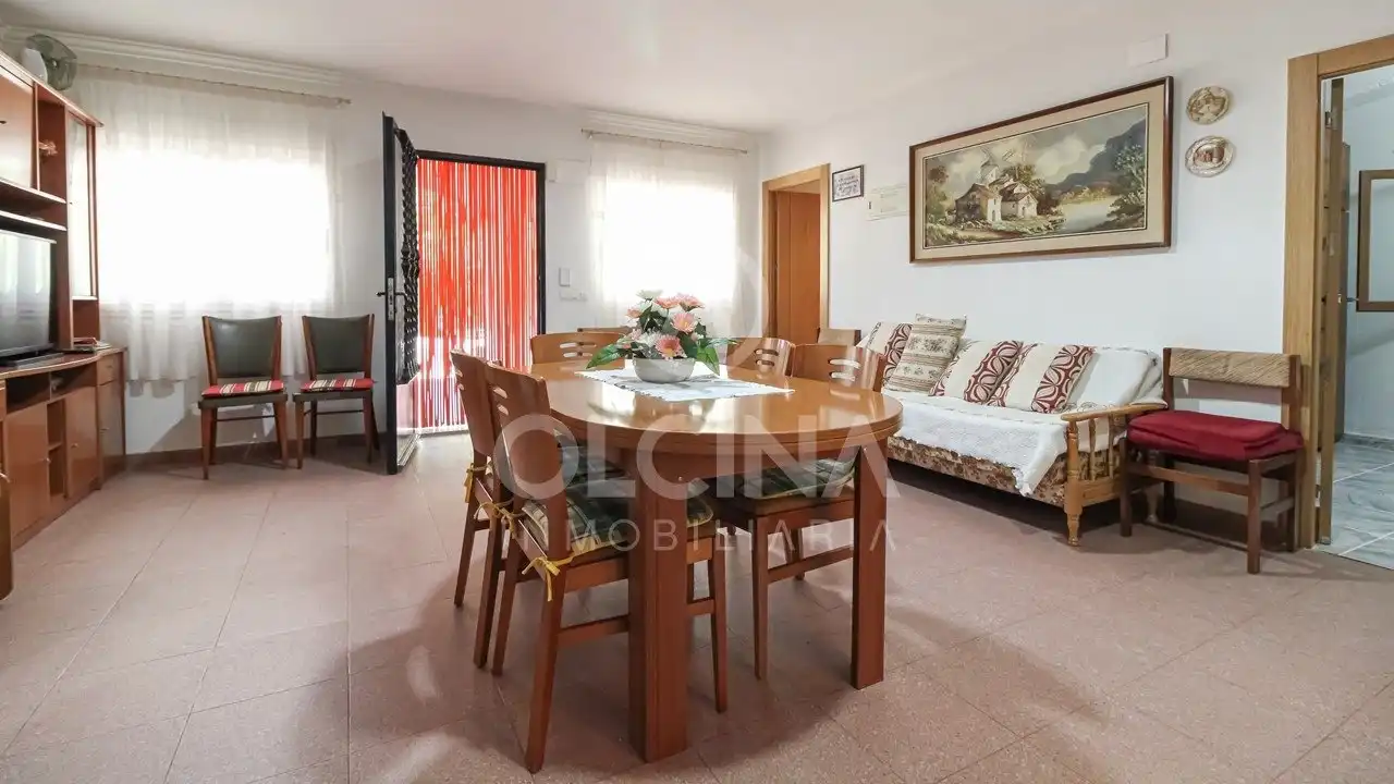 Sala de estar de Finca rústica en venta en Onil con Aire acondicionado y Terraza