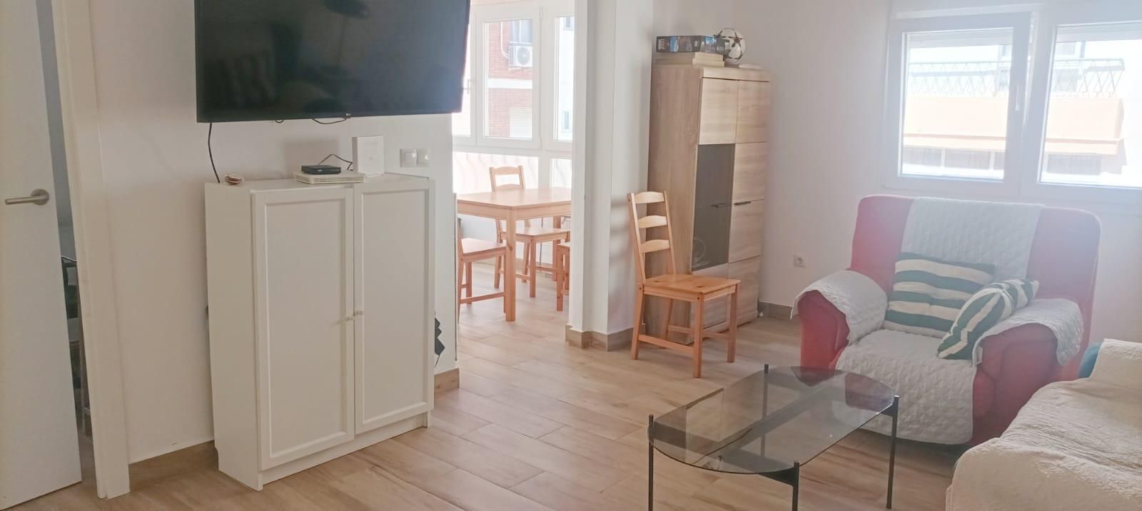 Living room of Flat to rent in Málaga Capital  with Air Conditioner, Heating and Terrace