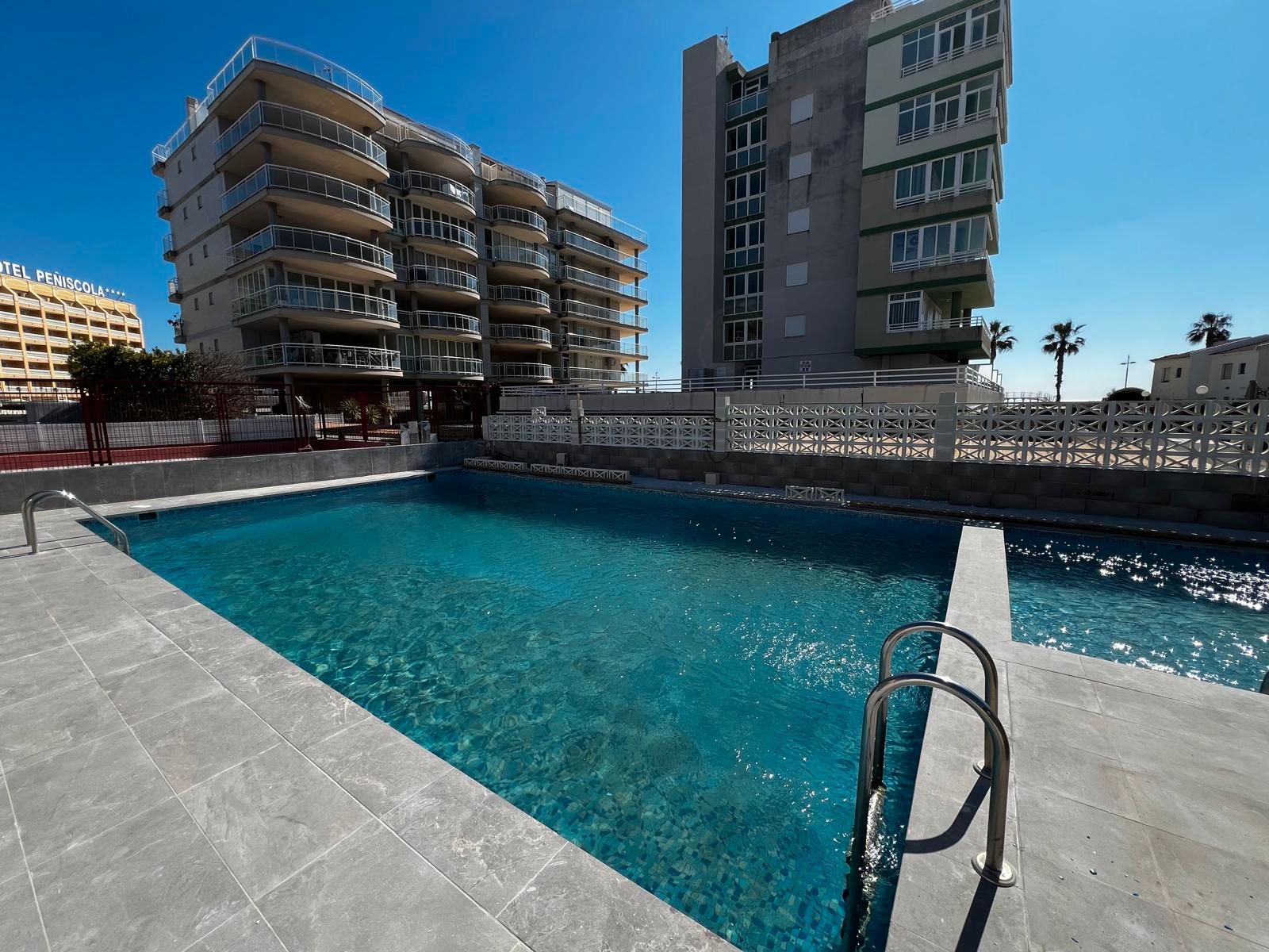 Swimming pool of Apartment to rent in Benicarló  with Air Conditioner, Heating and Storage room