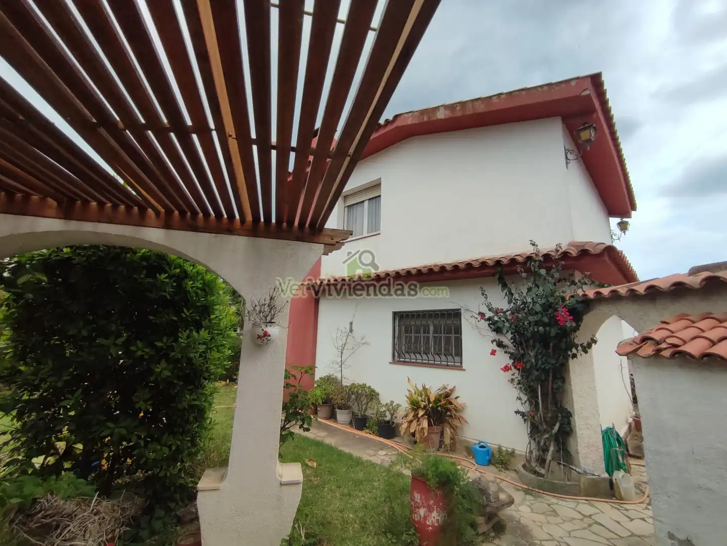 Jardín de Casa o chalet en venta en Vallirana con Jardín privado, Terraza y Horno