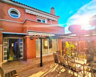 Terrace of Single-family semi-detached for sale in Cunit  with Air Conditioner, Heating and Private garden