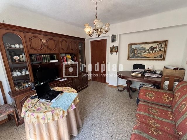 Living room of Flat for sale in Guadalajara Capital  with Heating, Terrace and Furnished