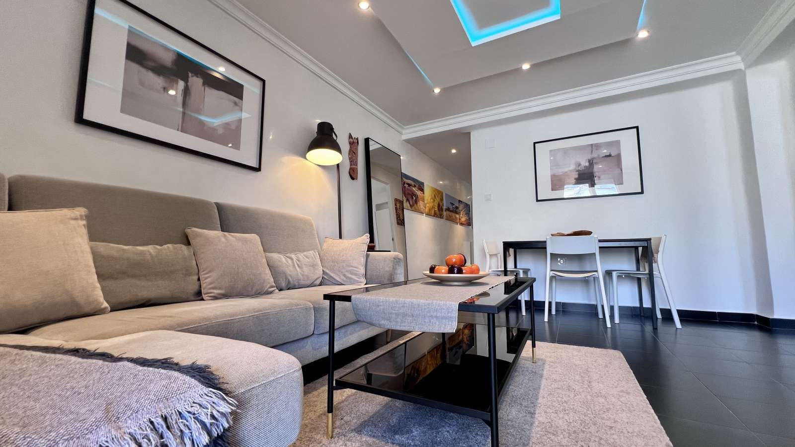 Sala d'estar de Apartament per a compartir en Málaga Capital amb Aire condicionat i Terrassa
