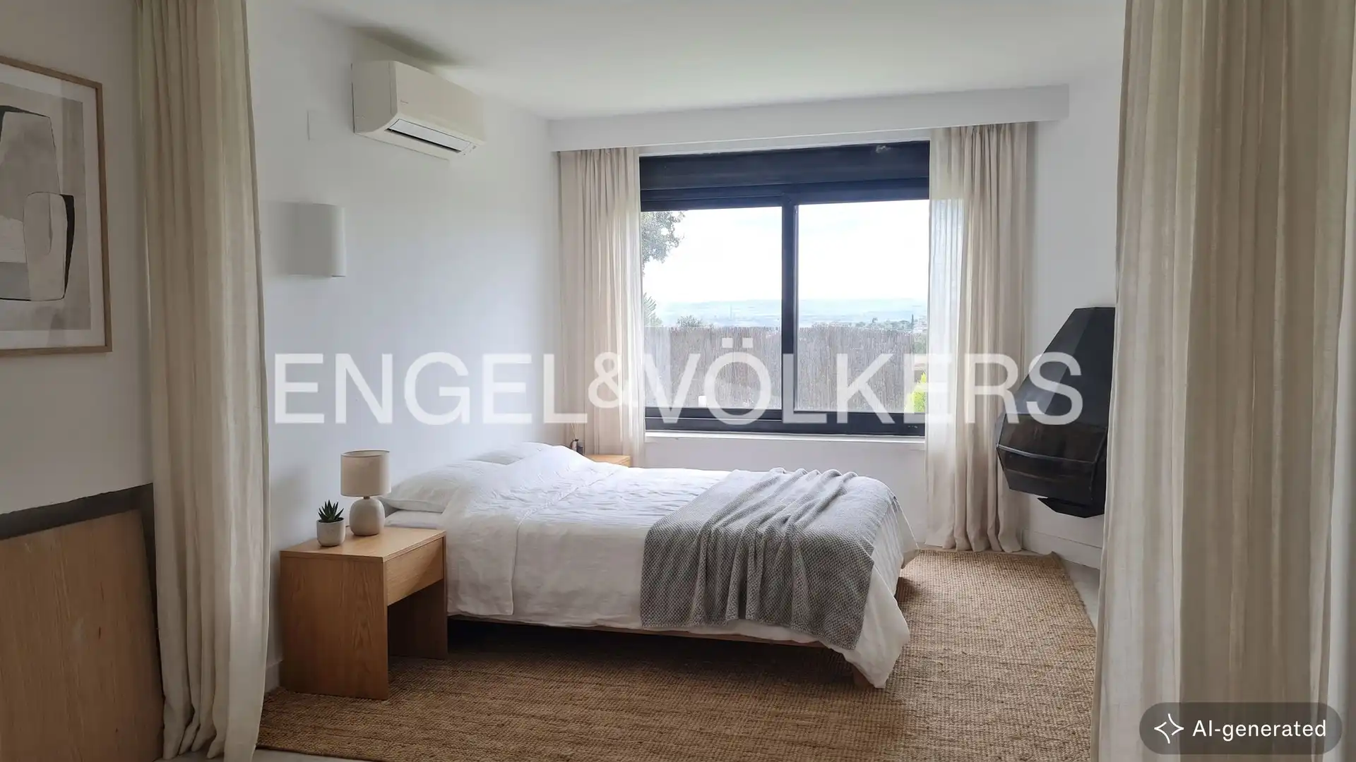Bedroom of Houses for sale in Ciudalcampo  with Air Conditioner, Heating and Private garden