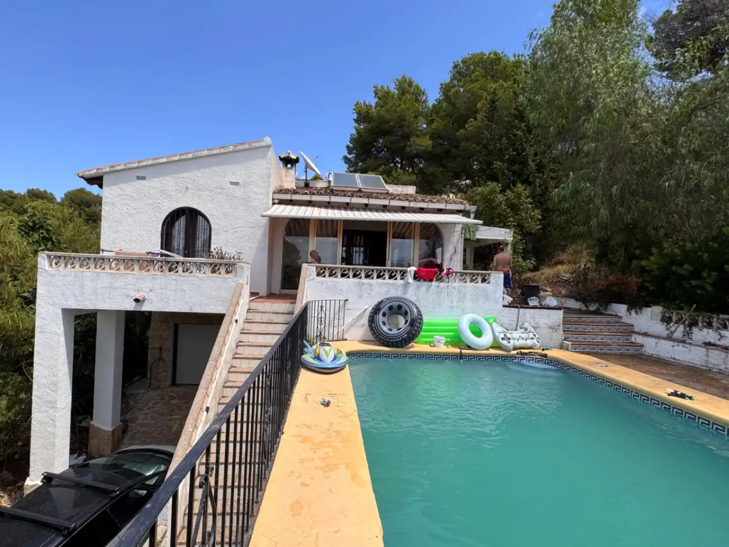 Swimming pool of Houses for sale in Moraira  with Private garden, Terrace and Storage room