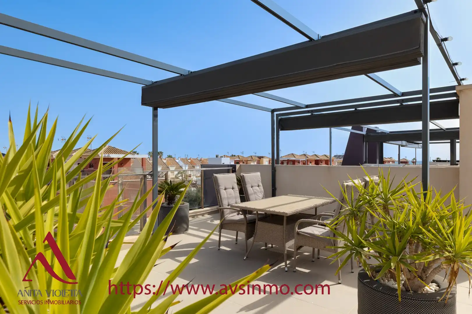Terraza de Ático en venta en Pilar de la Horadada con Aire acondicionado, Calefacción y Terraza
