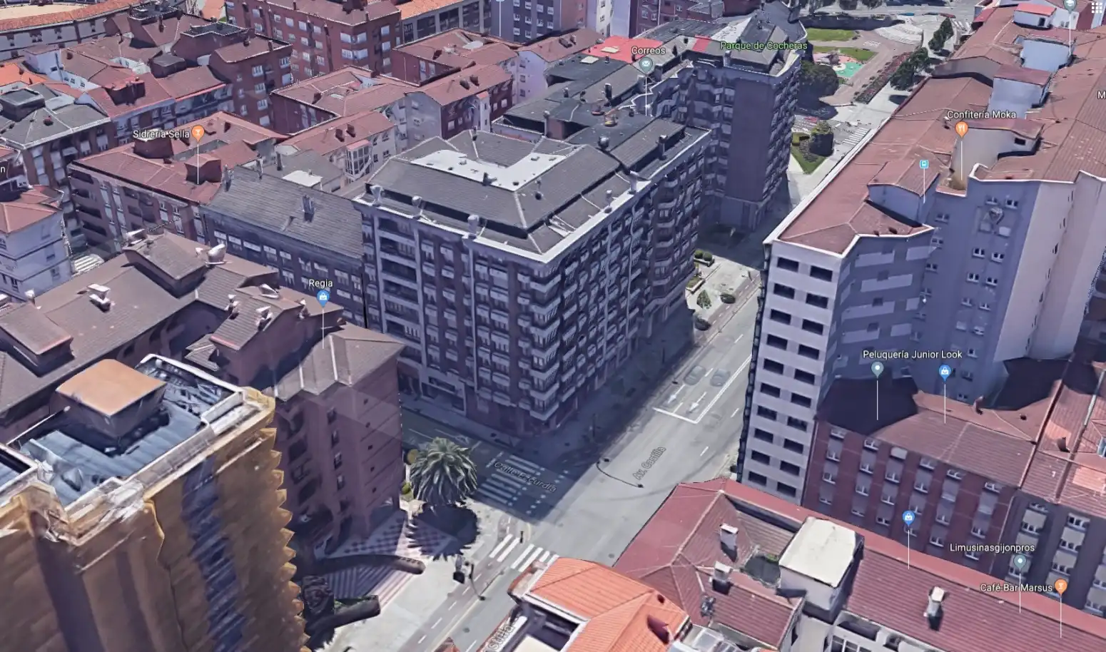 Außenansicht von Geschaftsraum zur Miete in Gijón 