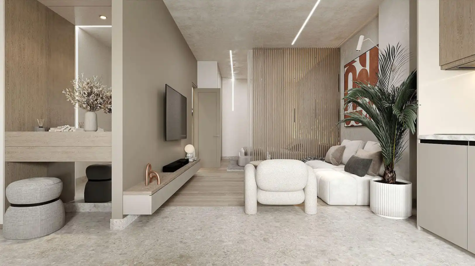 Living room of Apartments for sale in Benidorm  with Air Conditioner, Heating and Swimming Pool