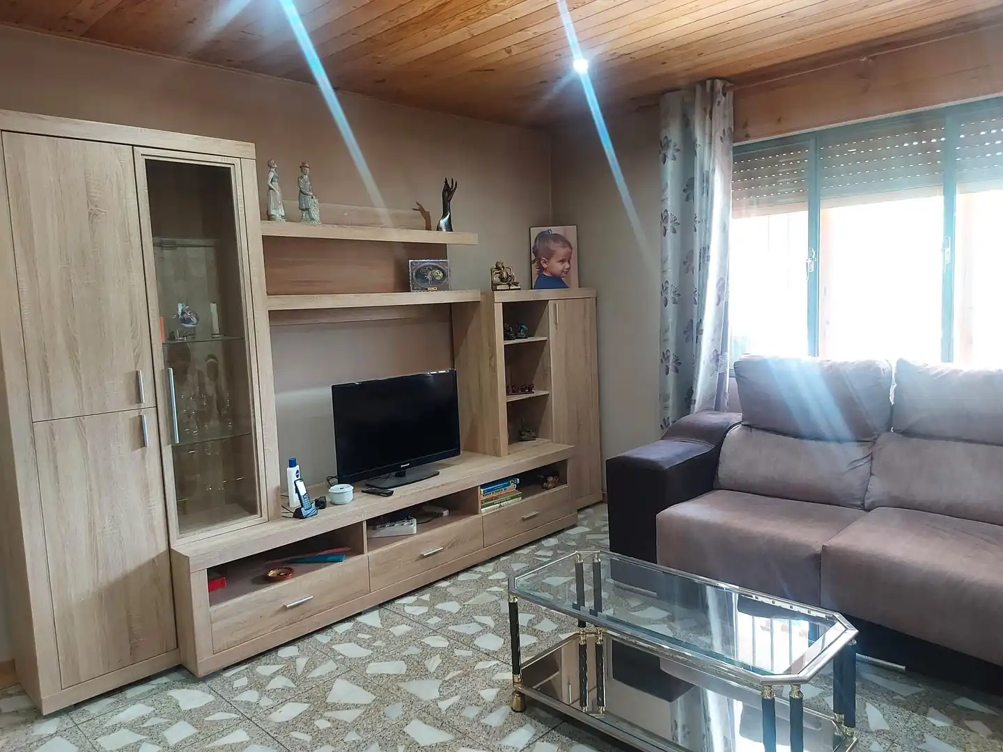Sala de estar de Casa o chalet en venta en Navas del Rey con Aire acondicionado, Calefacción y Jardín privado