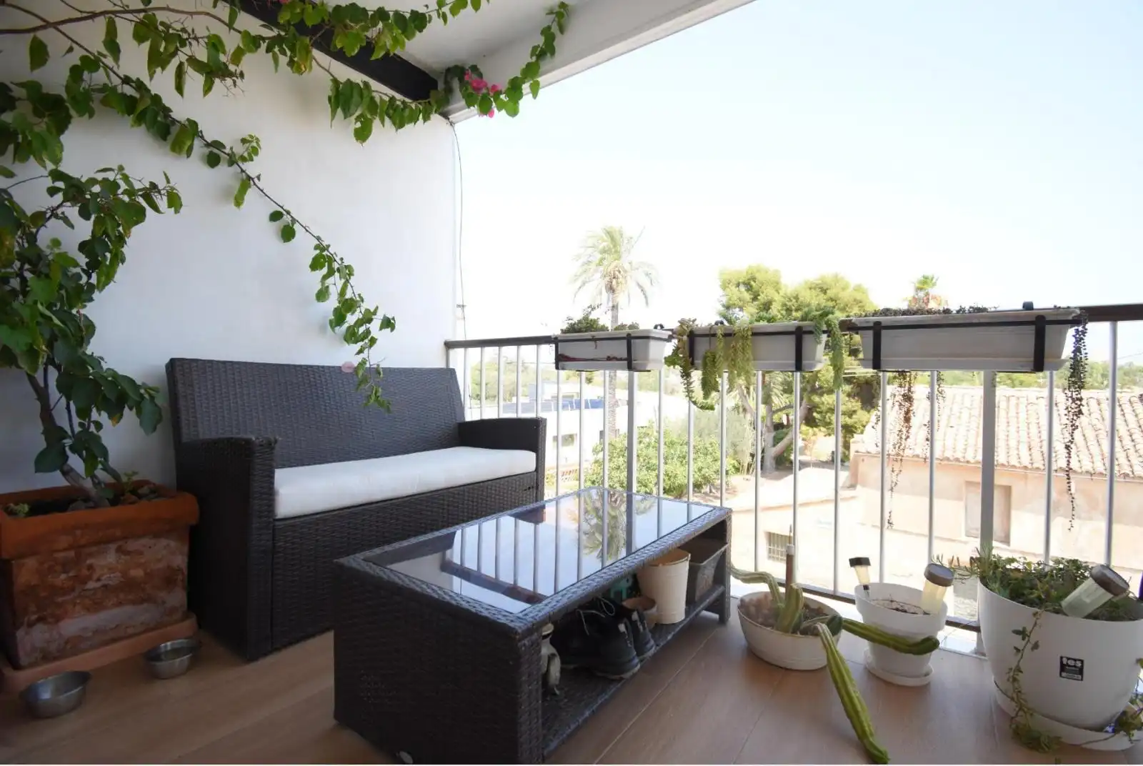 Balcony of Flat for rent in El Campello  with Air Conditioner, Heating and Furnished