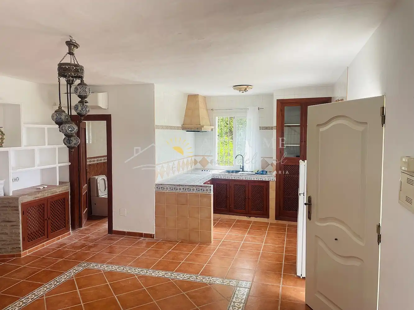Cocina de Casa o chalet de alquiler en Nerja con Terraza, Piscina y Horno