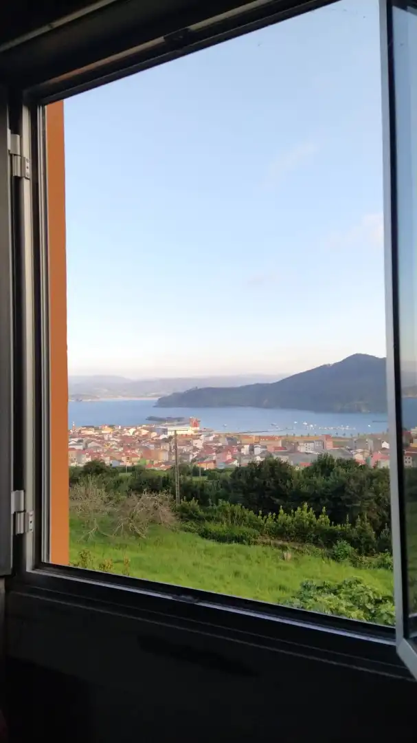 Vista exterior de Casa o chalet en venta en Cariño con Jardín privado, Parquet y Terraza