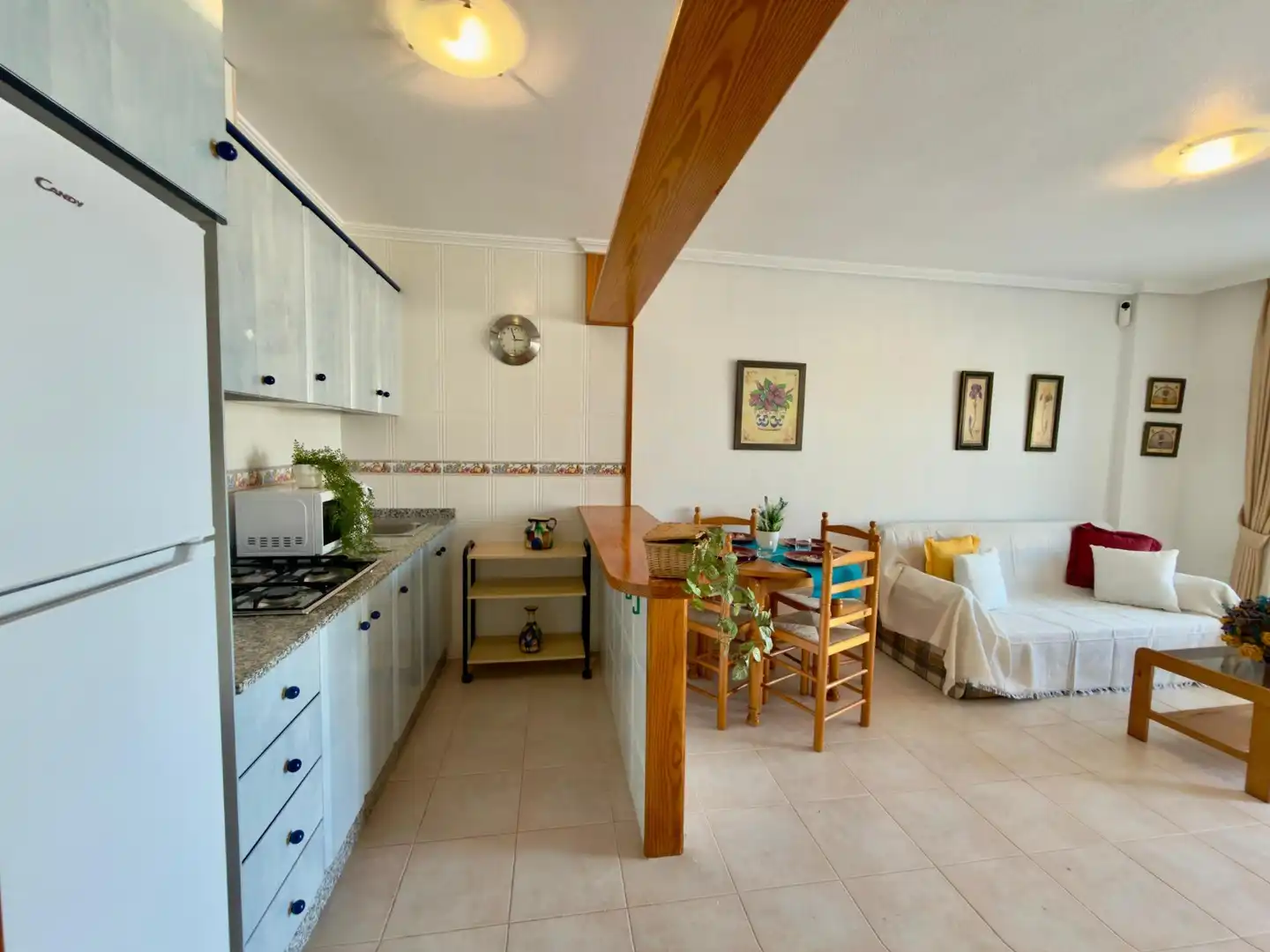 Cocina de Casa o chalet en venta en Torrevieja con Jardín privado, Amueblado y Piscina comunitaria