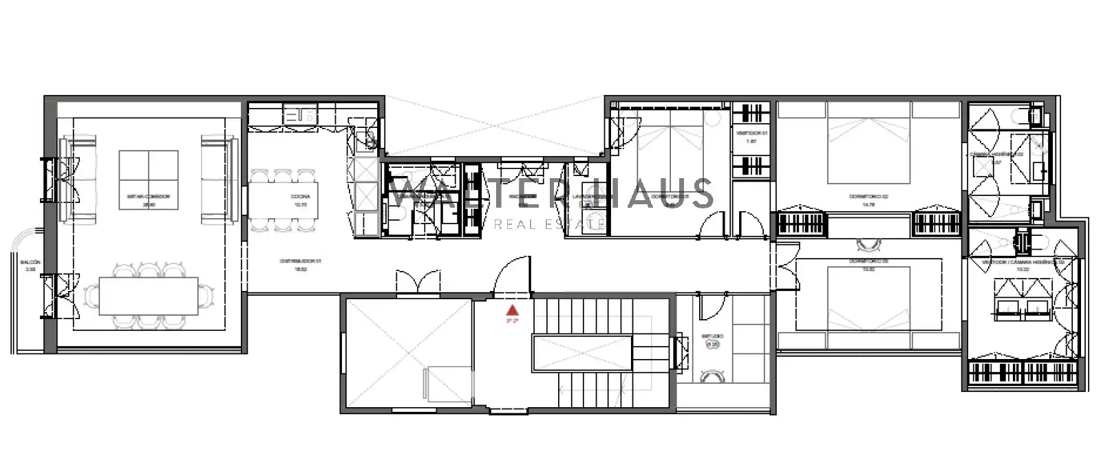 Appartement avec terrasse à vendre à Carrer del Consell de Cent, imagen 60