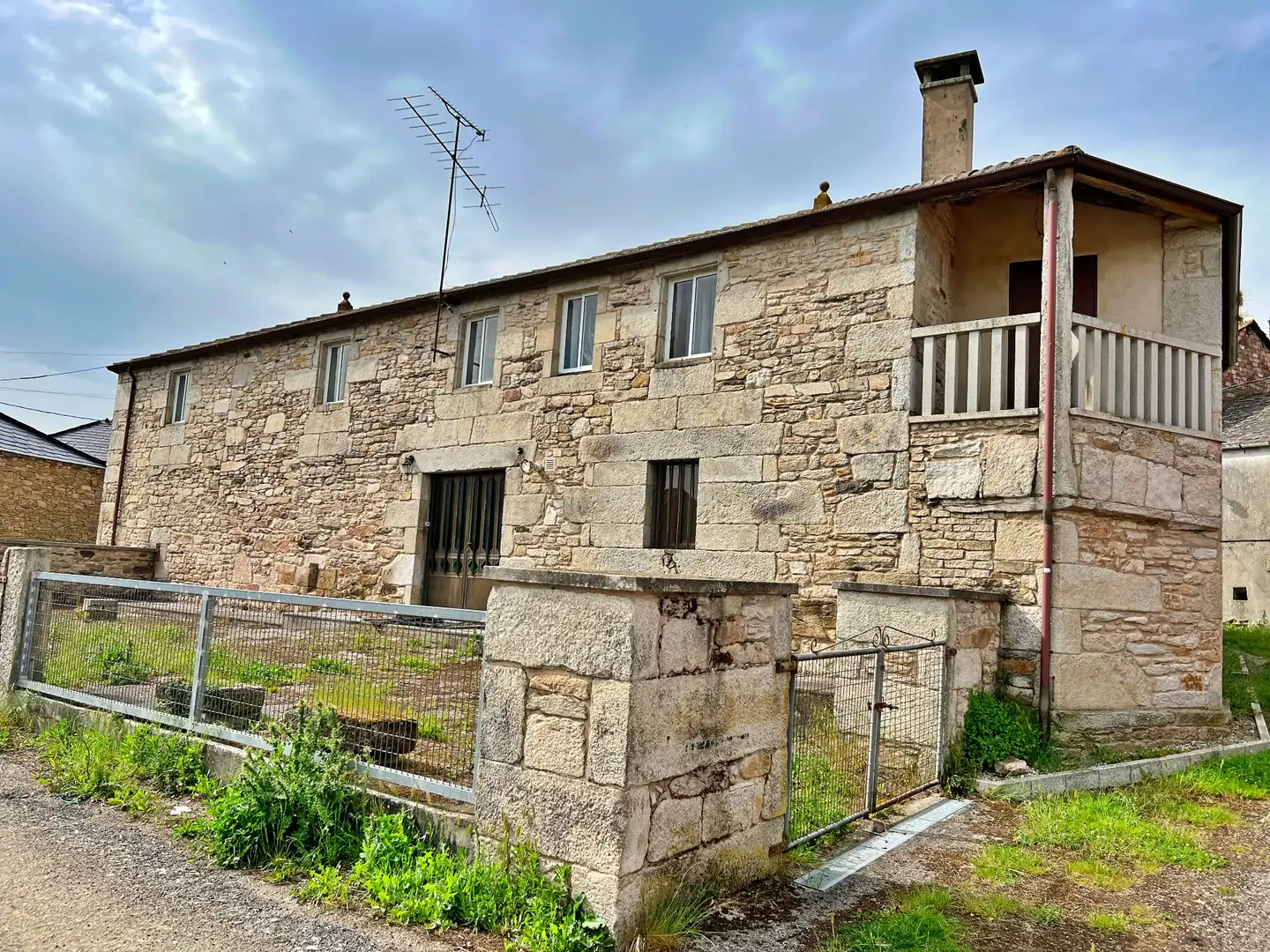 Vista exterior de Casa o xalet en venda en Friol