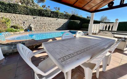 Garden of Country house for sale in Maçanet de la Selva  with Air Conditioner, Terrace and Swimming Pool