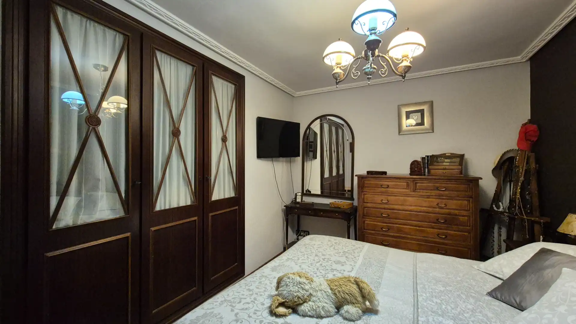 Schlafzimmer von Wohnung zum Verkauf in Palencia mit Balkon