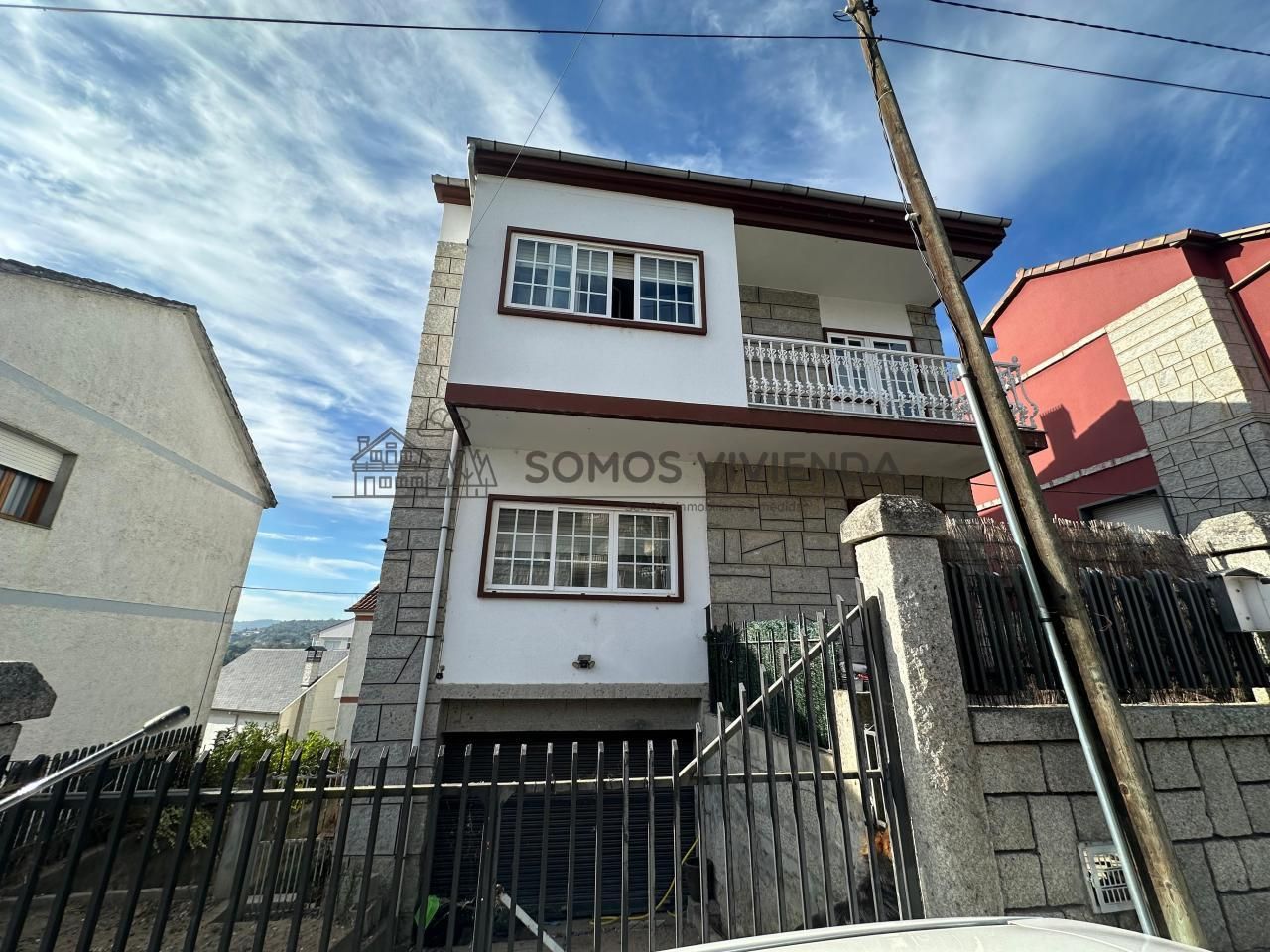 Exterior view of House or chalet for sale in Ourense Capital   with Heating, Private garden and Terrace