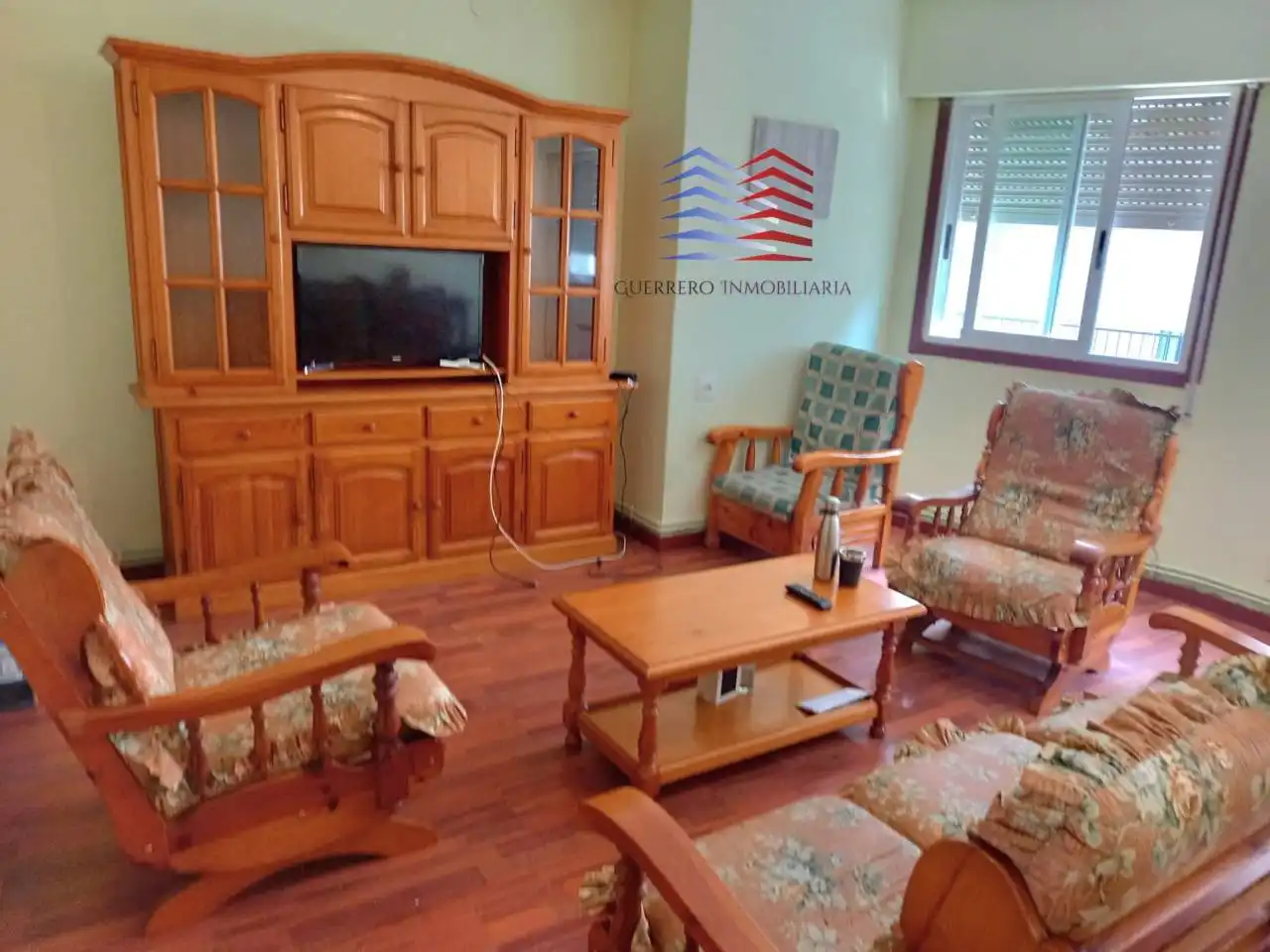 Living room of Flat for rent in Ourense Capital   with Heating, Furnished and Balcony