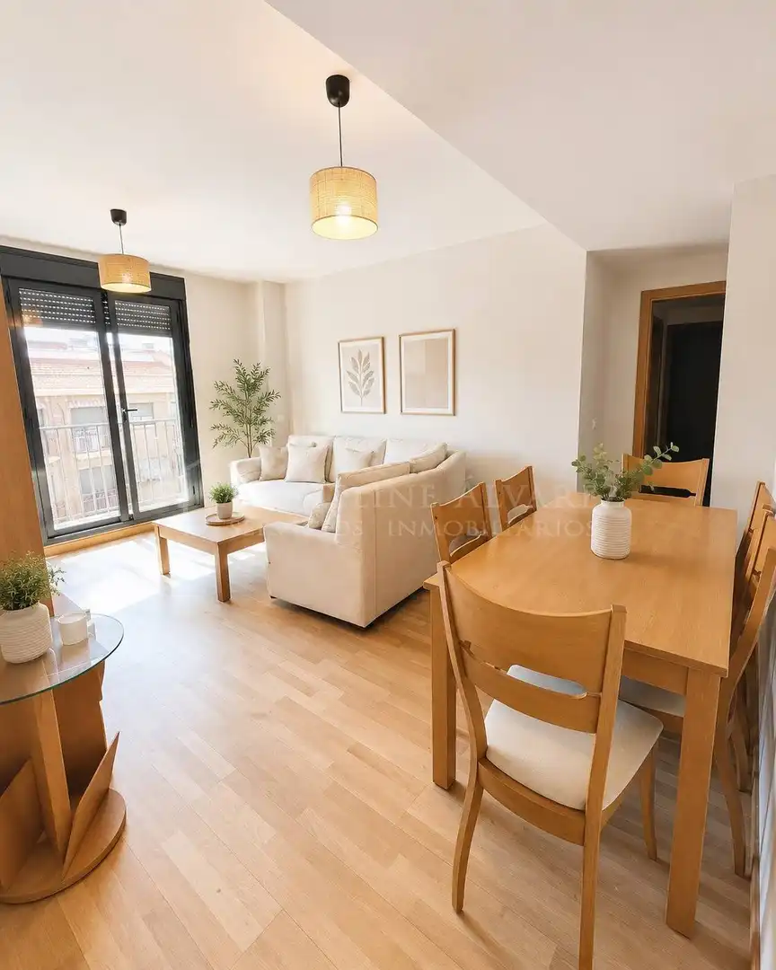Living room of Flat for sale in Móstoles  with Air Conditioner, Heating and Furnished