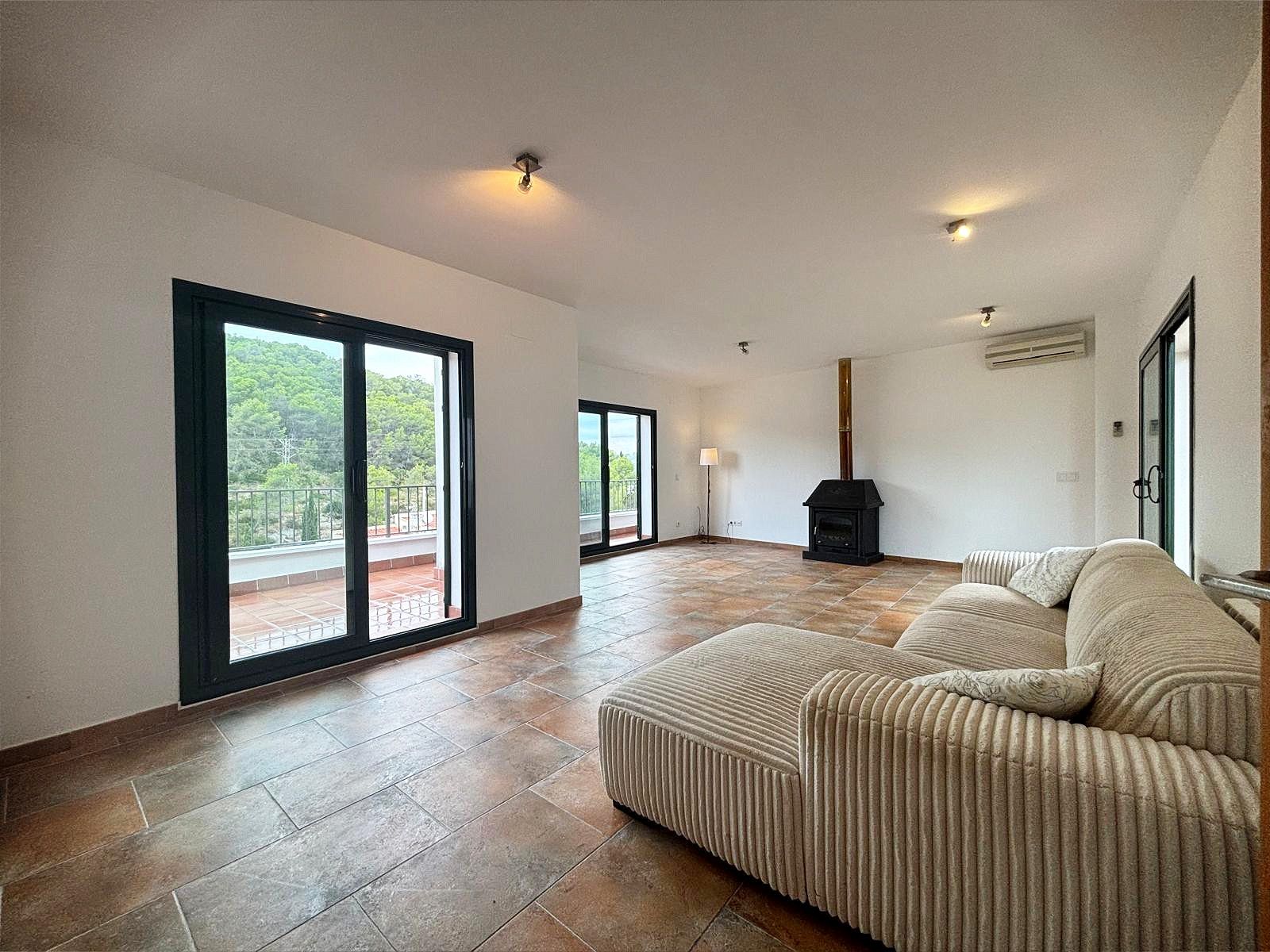 Living room of Single-family semi-detached to rent in Olivella  with Heating, Terrace and Community pool