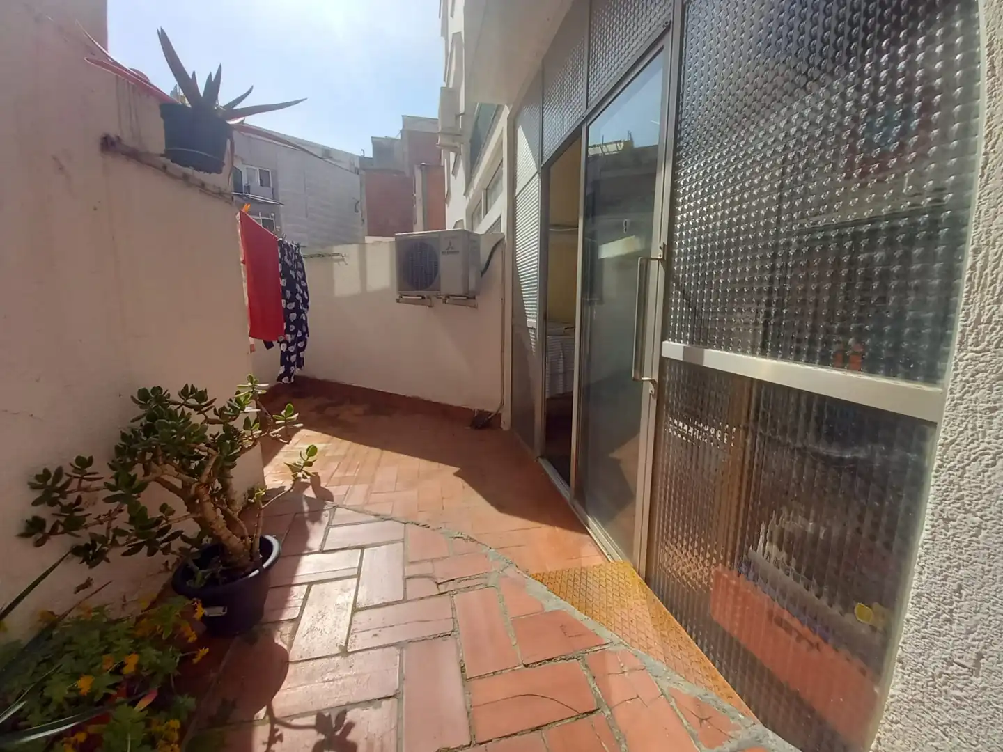 Terrasse von Wohnung zum Verkauf in Badalona mit Klimaanlage, Heizung und Terrasse
