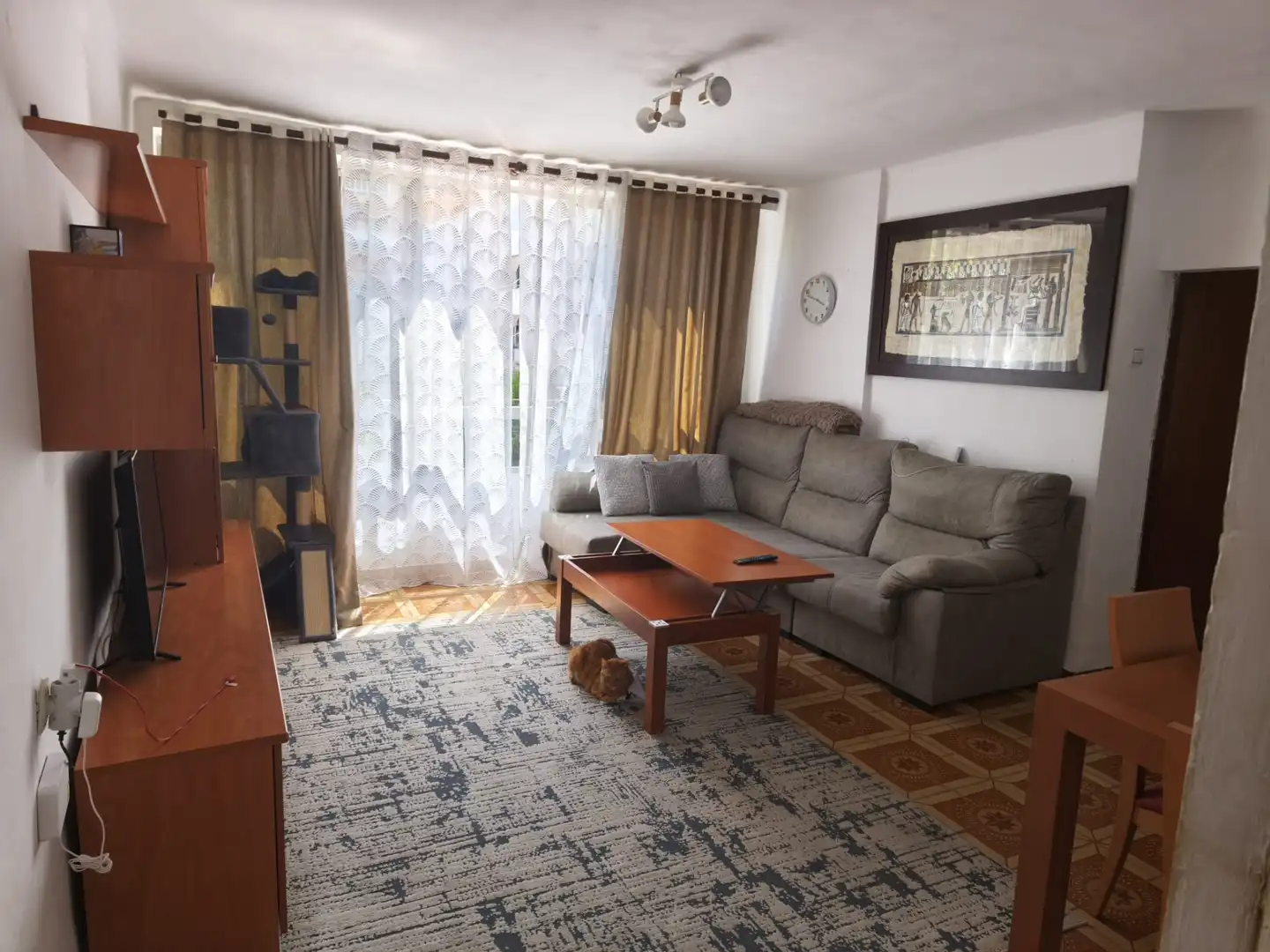 Living room of Flat for sale in Málaga  with Oven, Washing machine and Microwave