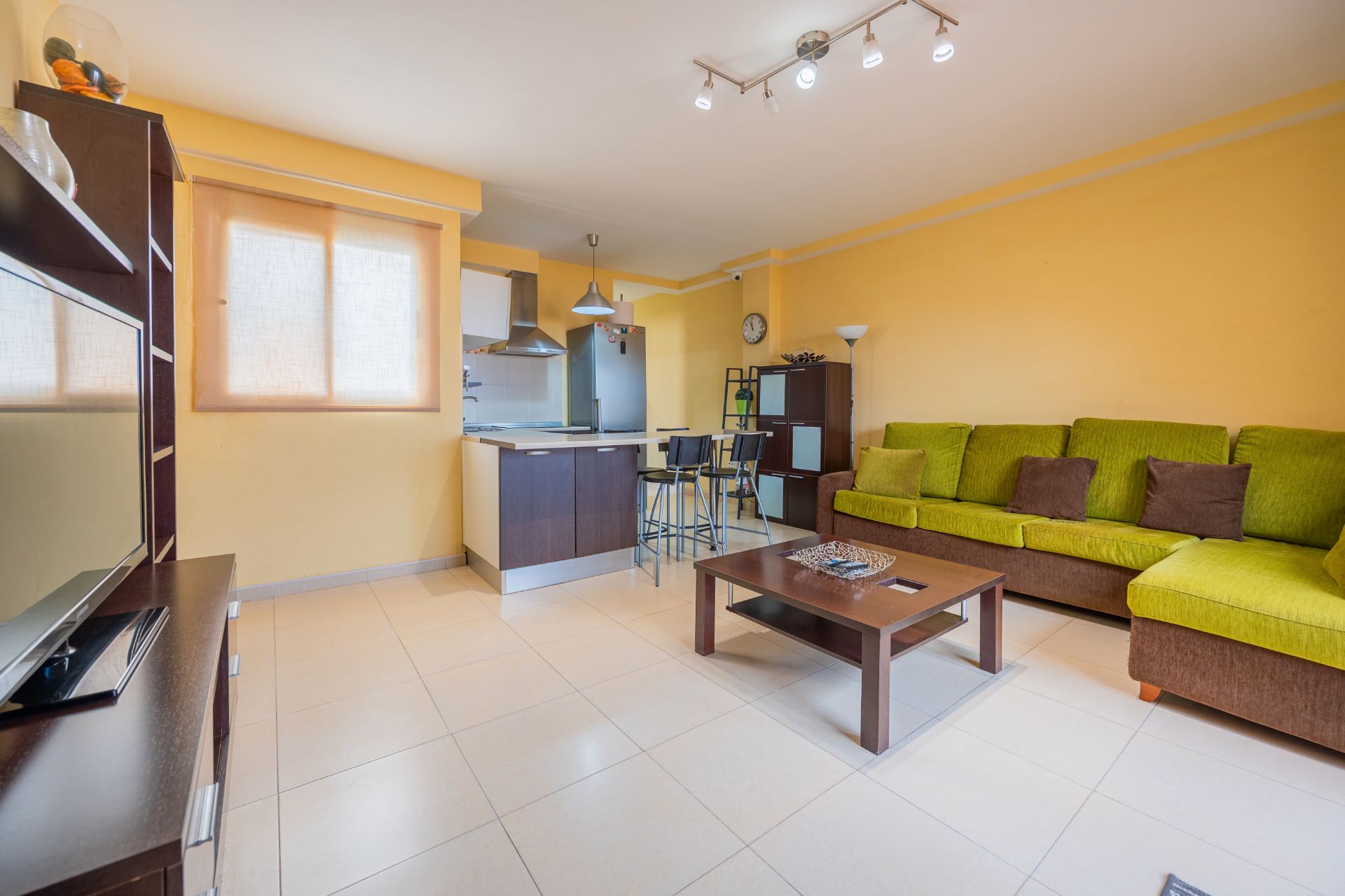 Living room of Attic for sale in Santa Lucía de Tirajana  with Air Conditioner, Terrace and Furnished