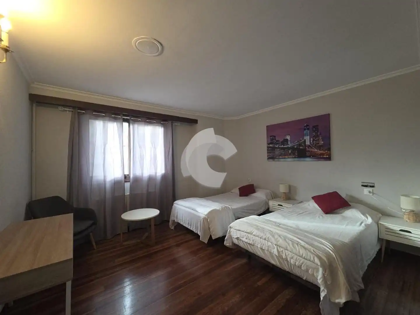 Bedroom of Flat for rent in Vigo   with Heating, Terrace and Swimming Pool