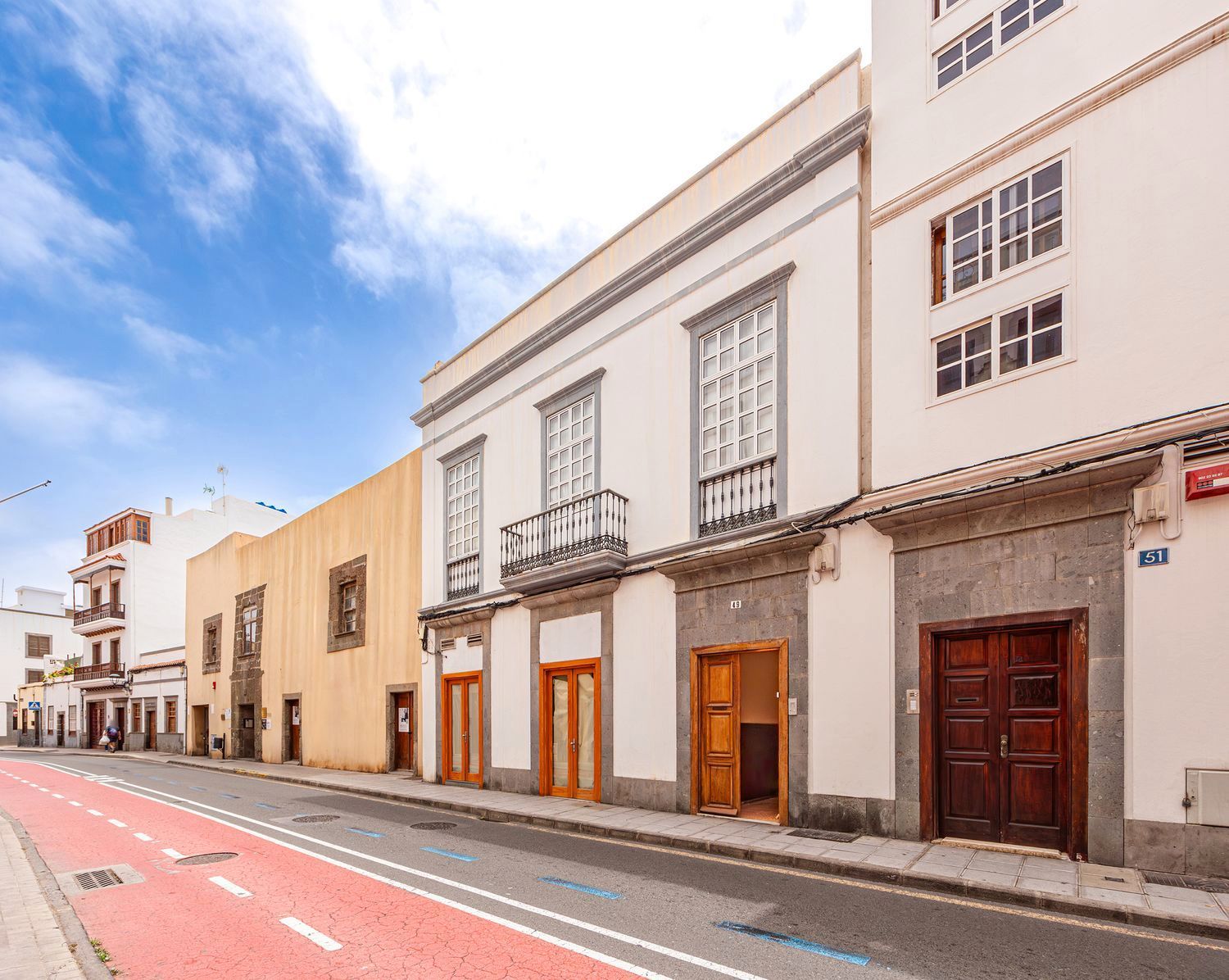 Exterior view of Single-family semi-detached for sale in Las Palmas de Gran Canaria  with Parquet flooring and Terrace
