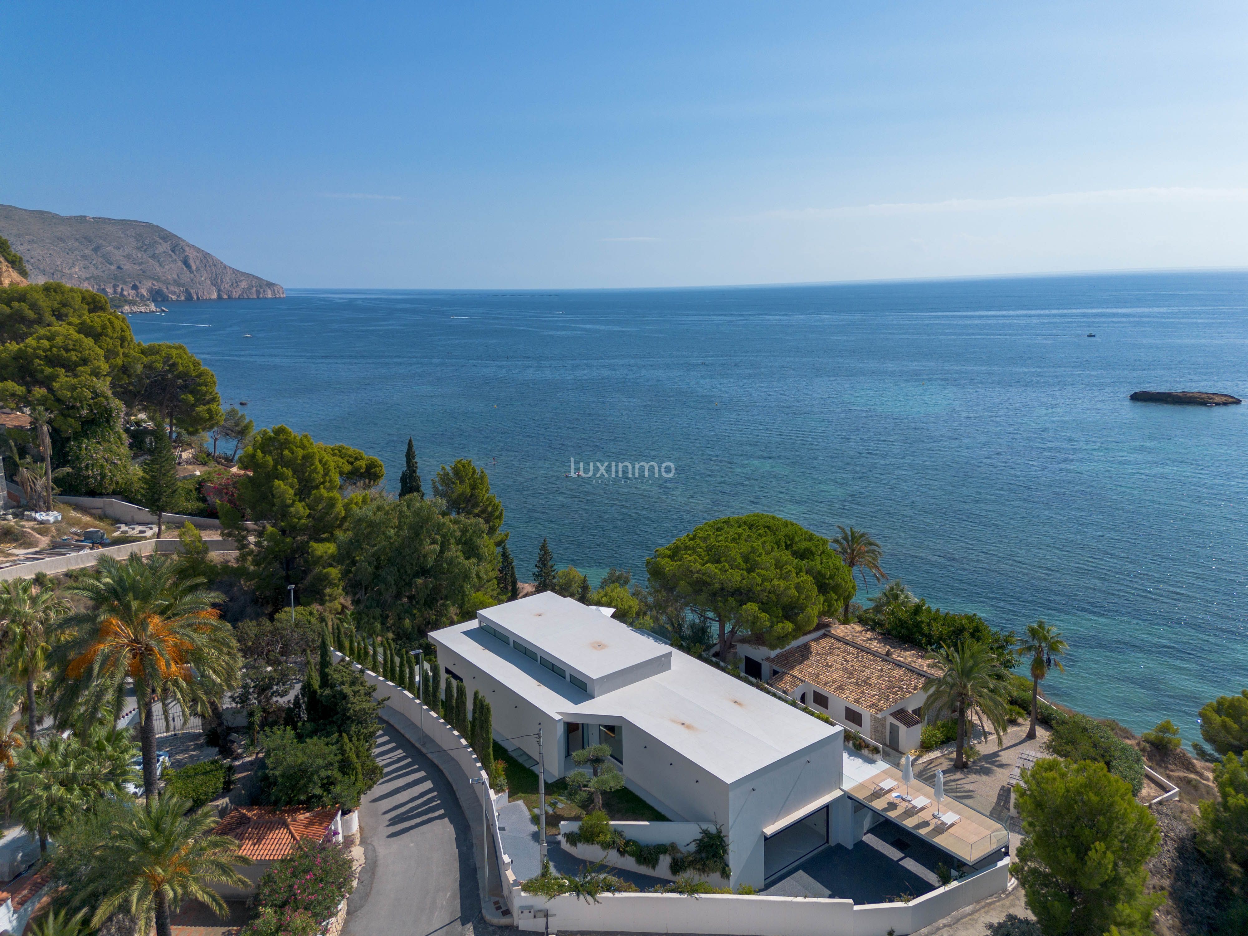 Vista exterior de Casa o xalet en venda en Altea amb Aire condicionat, Calefacció i Terrassa
