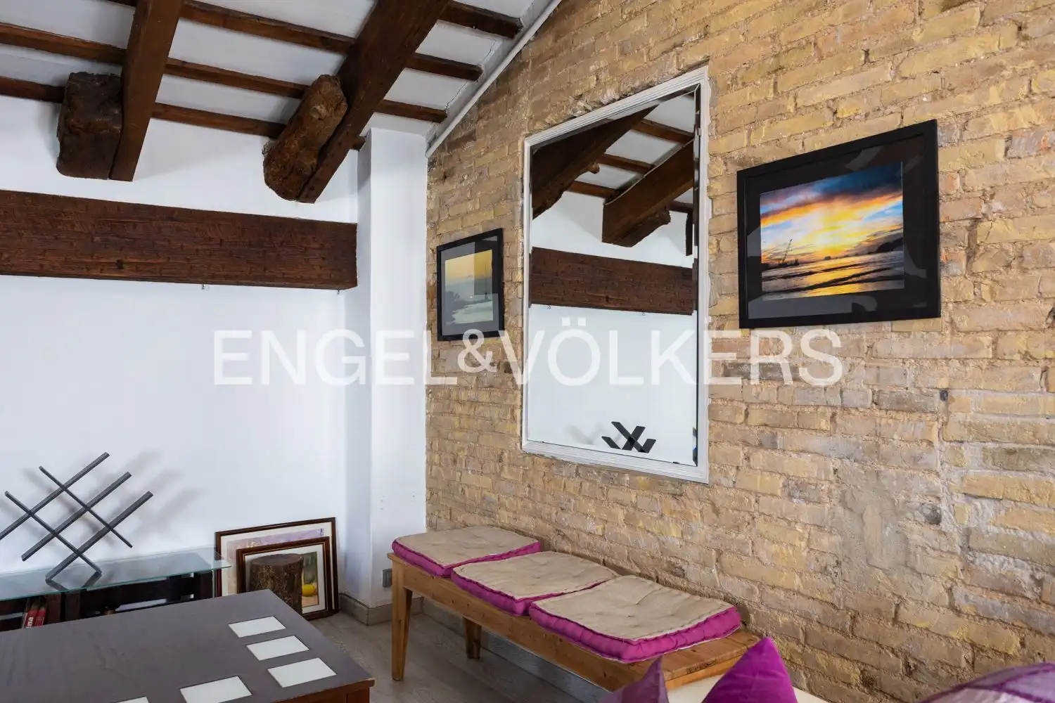 Esszimmer von Wohnung zur Miete in Valencia mit Klimaanlage, Heizung und Abstellraum