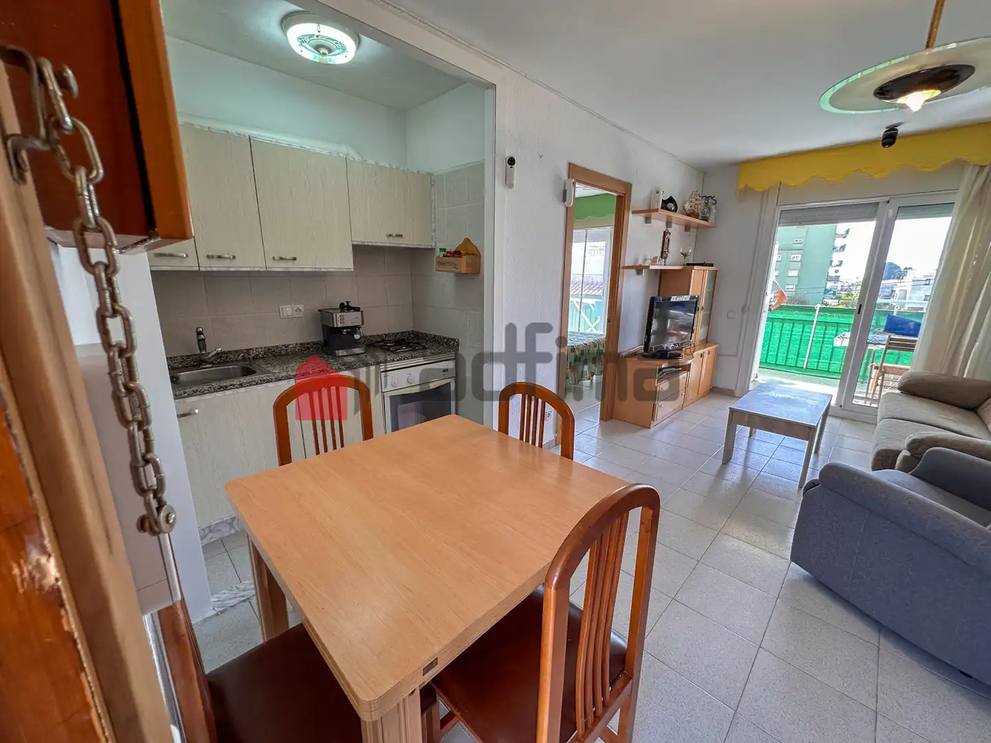 Cuina de Apartament en venda en Altafulla amb Moblat i Balcó