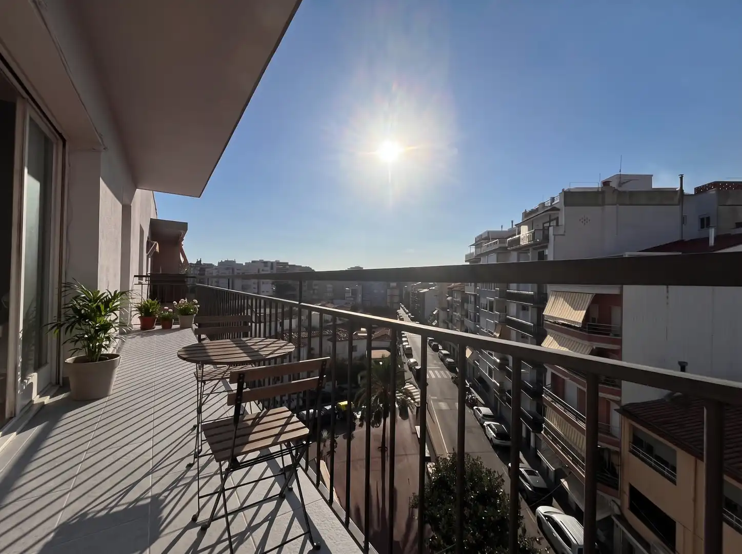 Balcony of Flat for sale in Els Pins