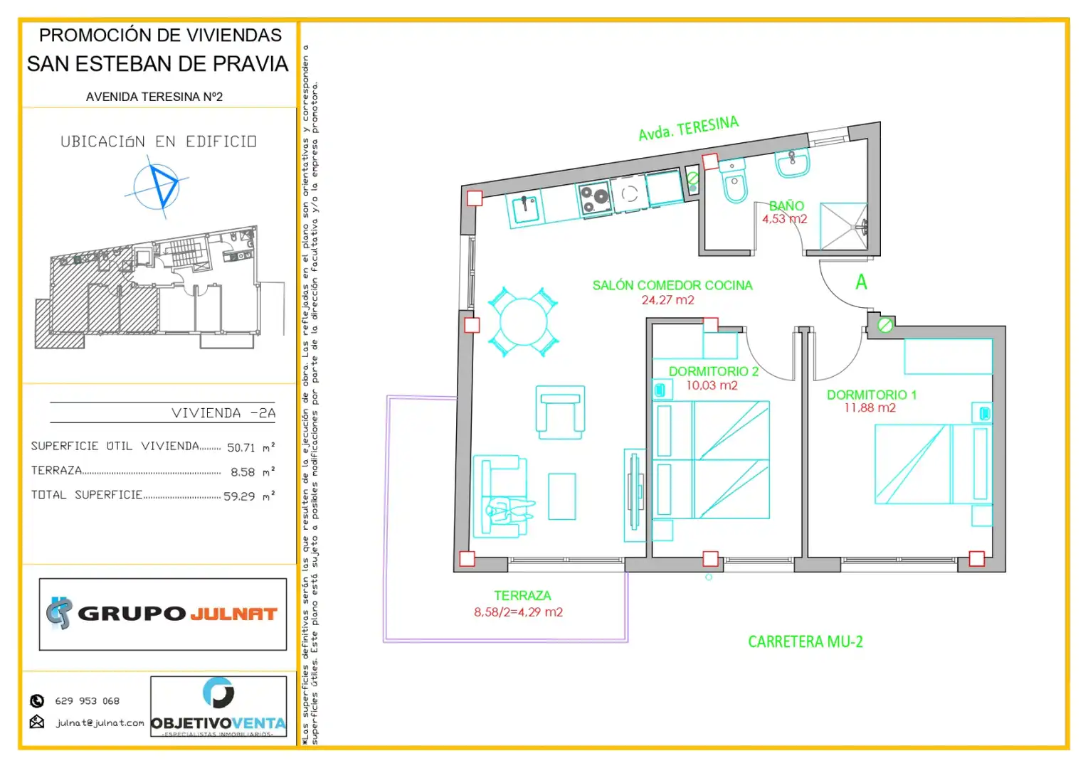 Wohnung mit Aufzug zum Verkauf in San Esteban - Avenida Teresina 2, imagen 2