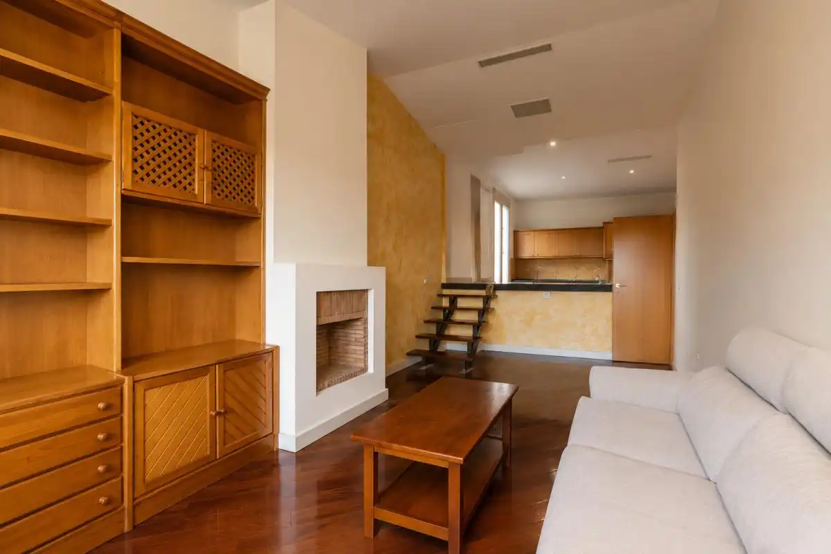 Living room of Houses for sale in Pozuelo de Alarcón  with Air Conditioner, Heating and Private garden