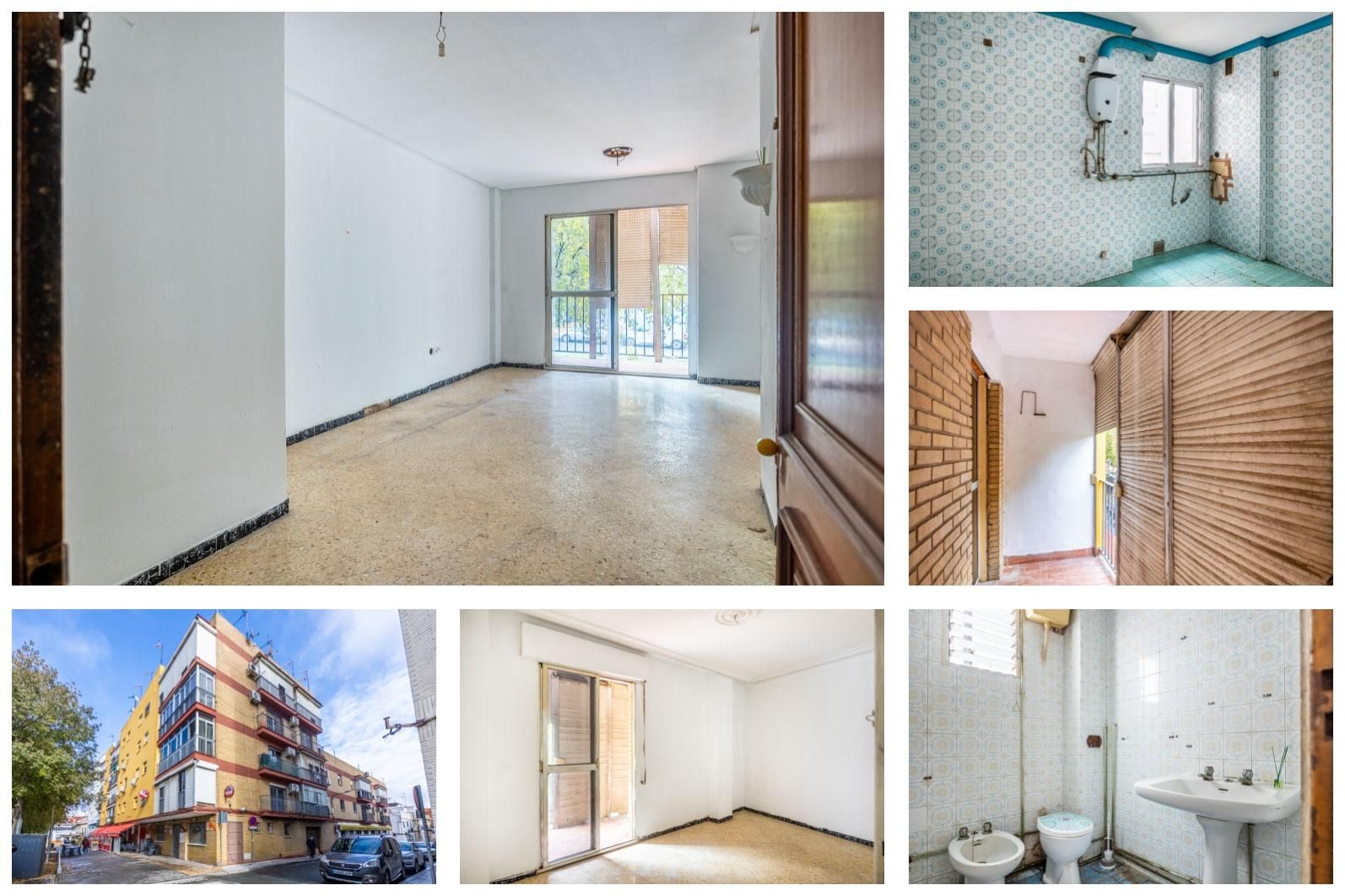 Exterior view of Flat for sale in  Sevilla Capital  with Terrace