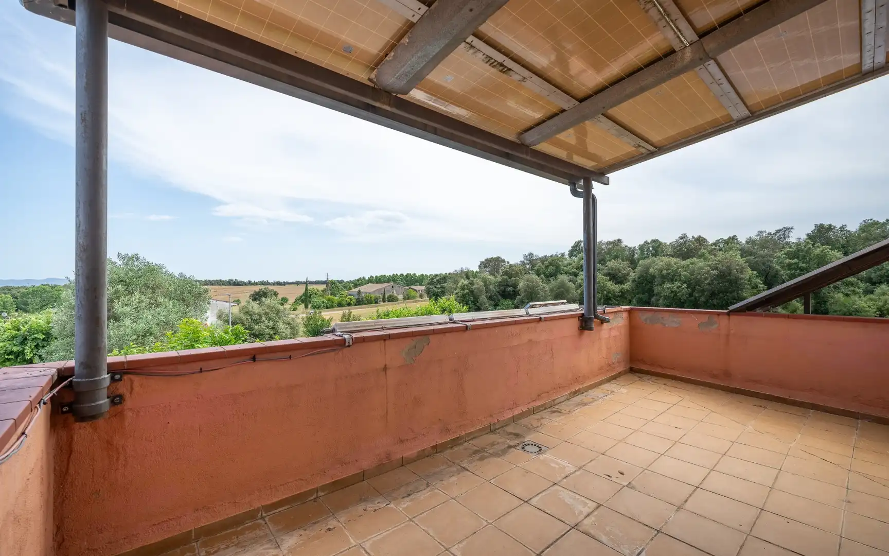 Terrassa de Casa o xalet en venda en Aiguaviva amb Aire condicionat, Calefacció i Jardí privat
