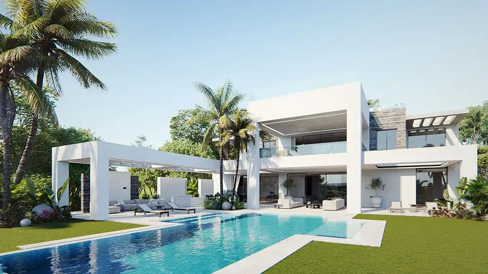 Villa con terrazza in vendita a Los Flamingos