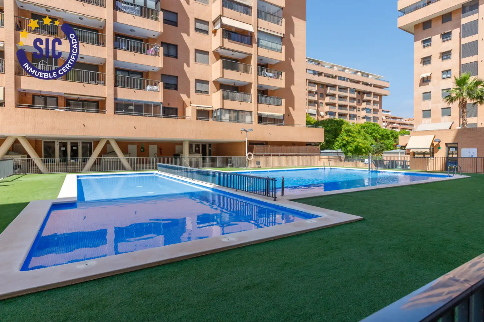 Piscina de Pis en venda en Alboraya amb Aire condicionat, Calefacció i Jardí privat