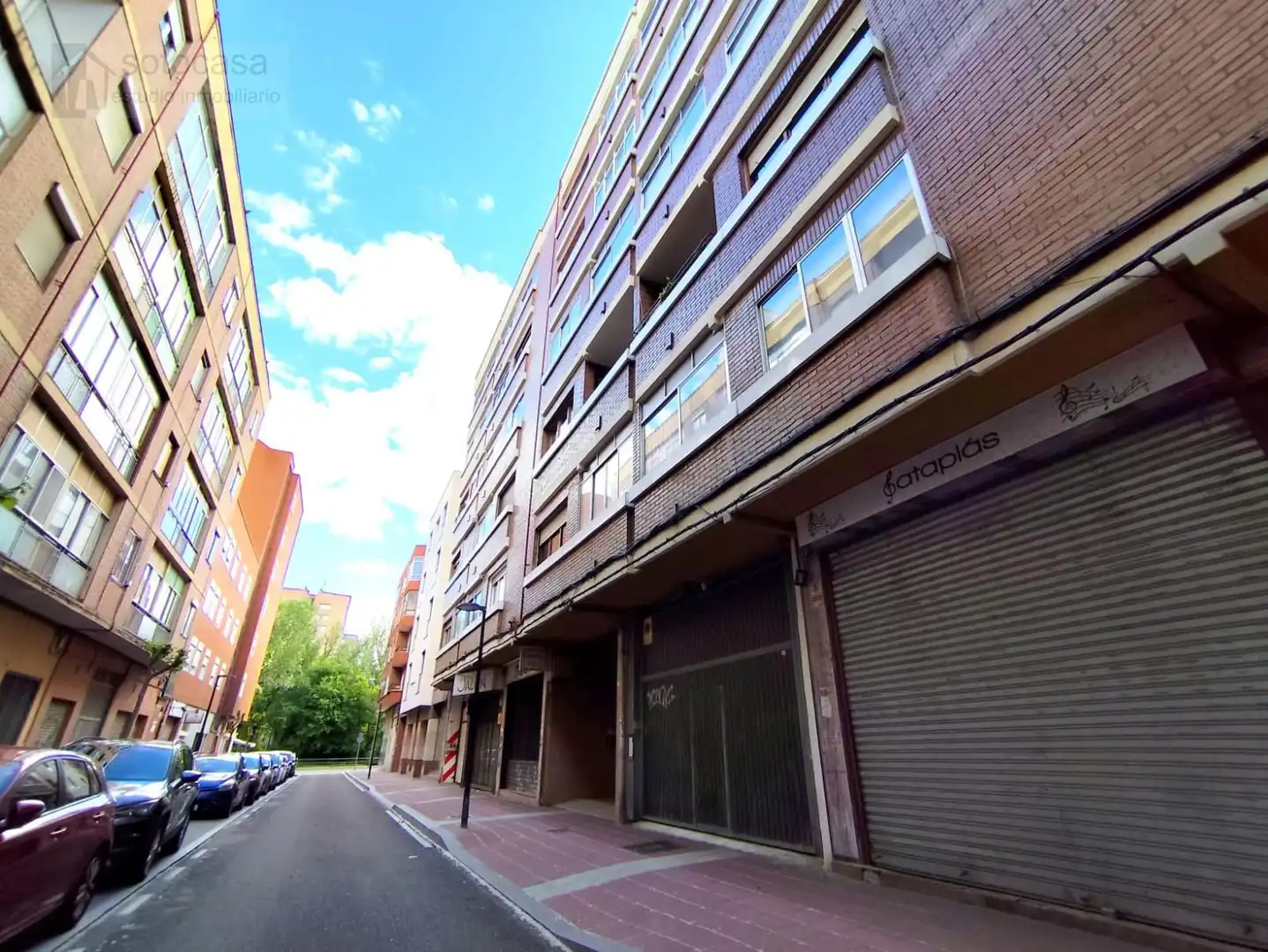 Vista exterior de Pis en venda en Valladolid amb Calefacció