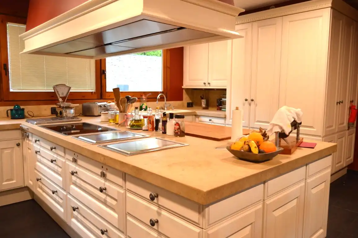 Cocina de Casa o chalet de alquiler en Prullans con Jardín privado, Parquet y Terraza