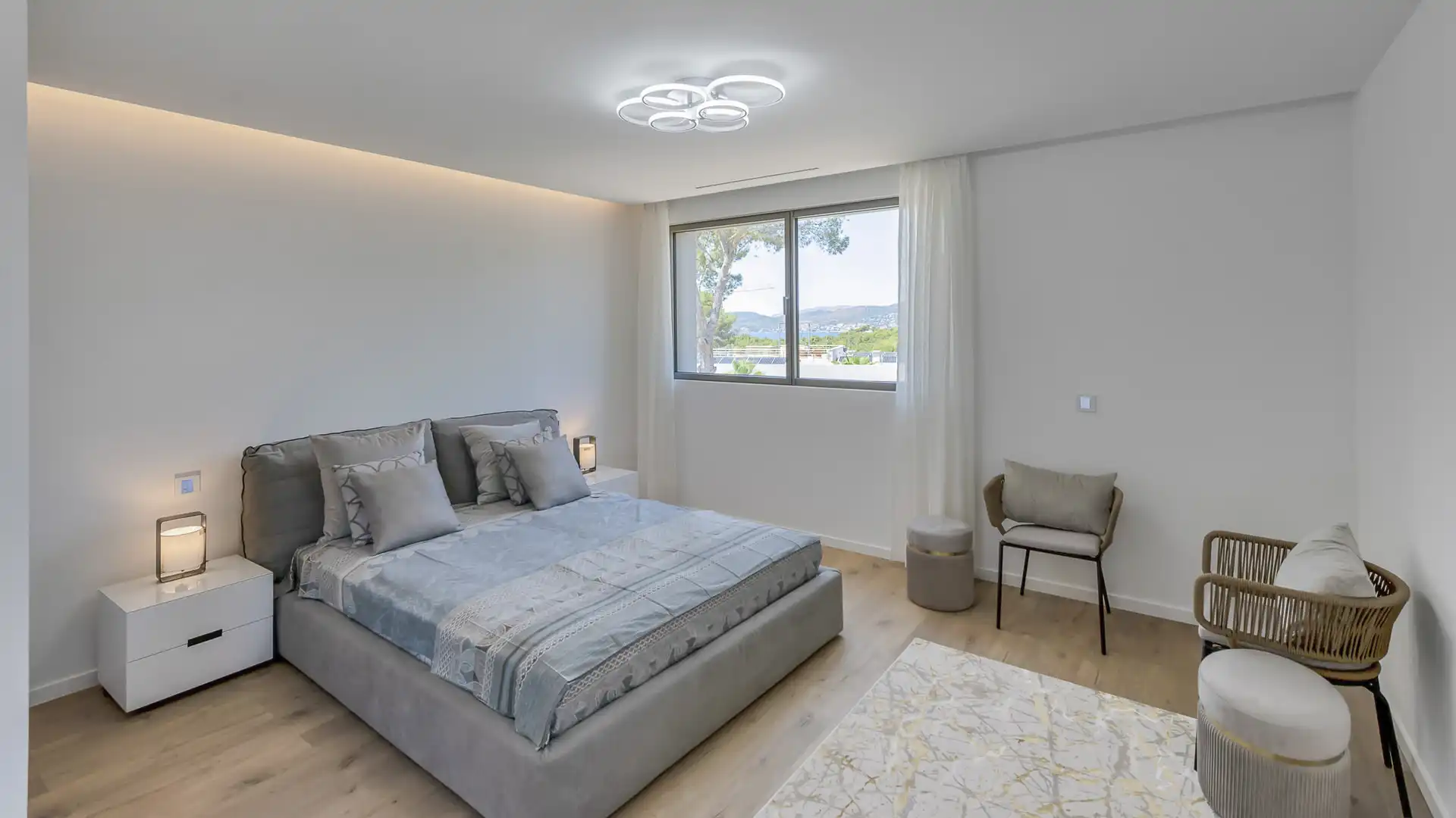 Bedroom of Houses for sale in Calvià  with Air Conditioner, Heating and Parquet flooring