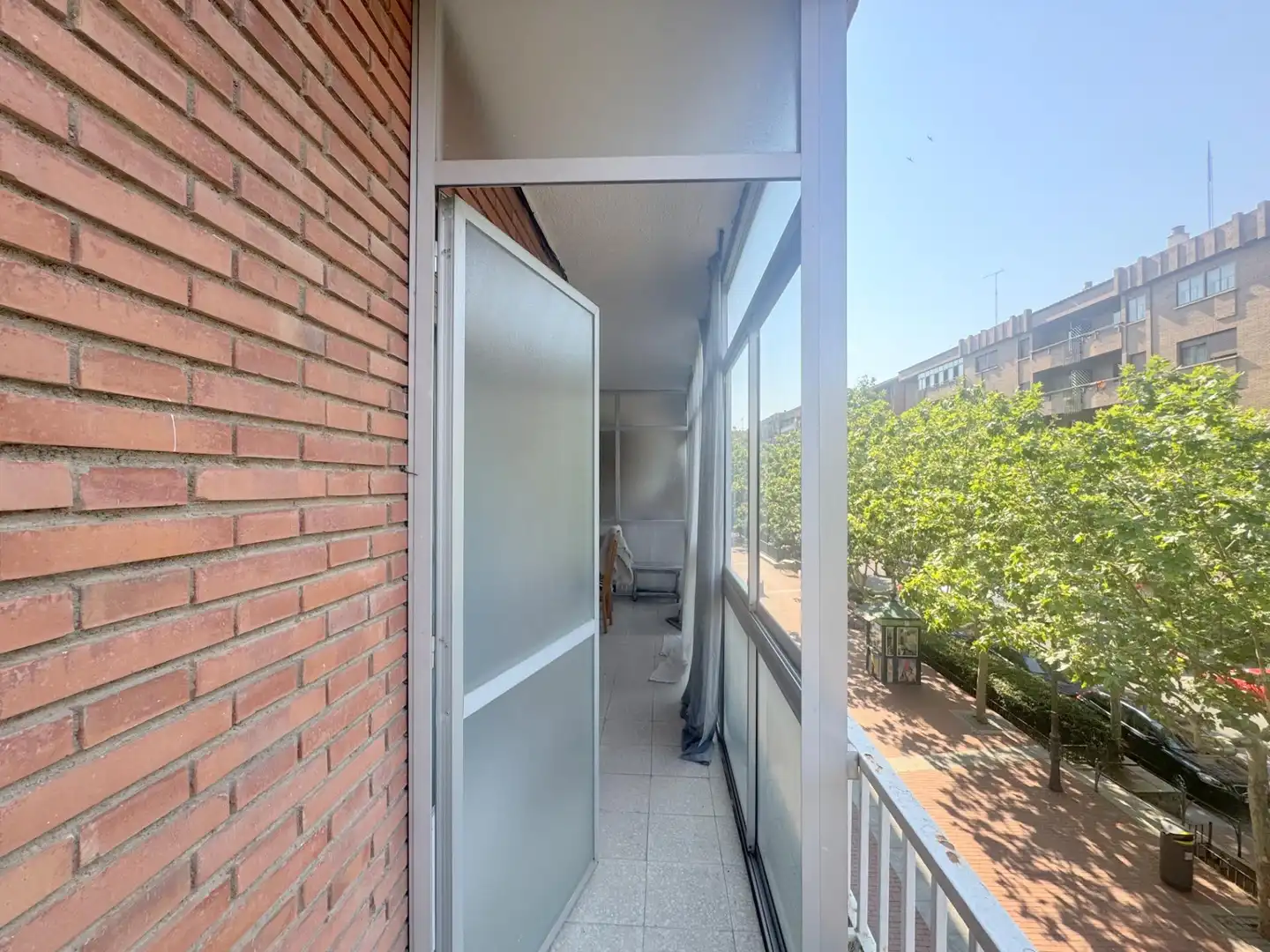 Terraza de Piso de alquiler en Ávila con Parquet y Amueblado
