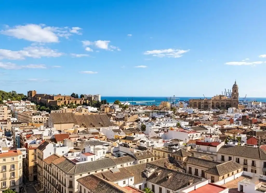 Exterior view of Flat for sale in Málaga  with Terrace and Furnished