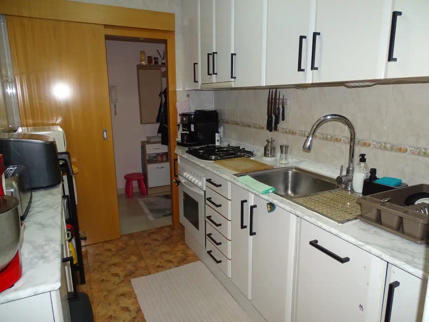 Küche von Wohnung zum Verkauf in Calafell mit Klimaanlage, Heizung und Terrasse