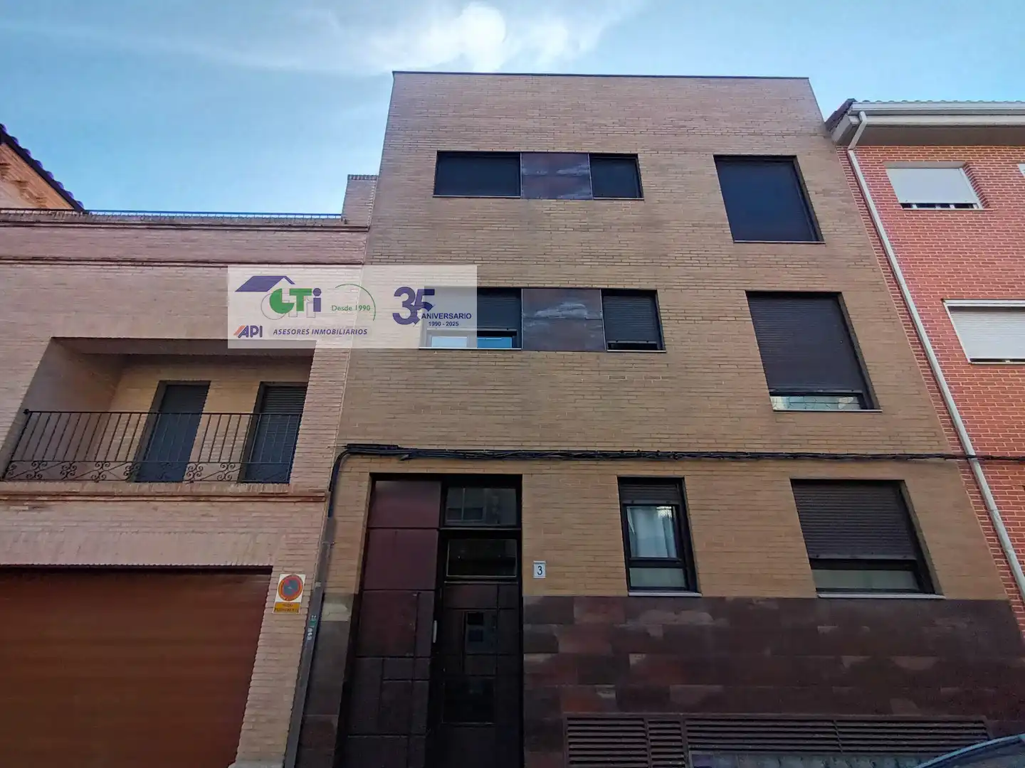 Vista exterior de Piso en venta en Zaragoza