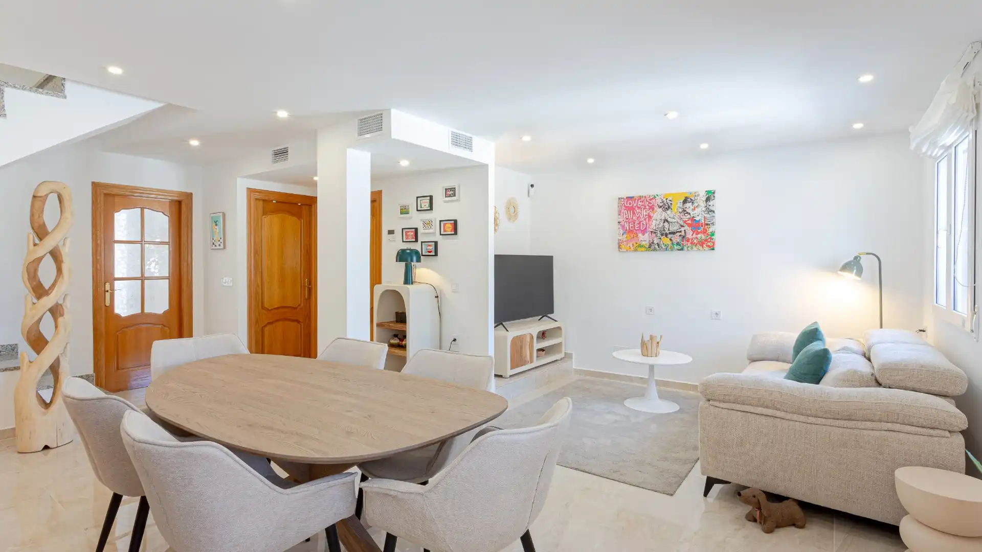 Sala de estar de Casa o chalet en venta en Pilar de la Horadada con Terraza