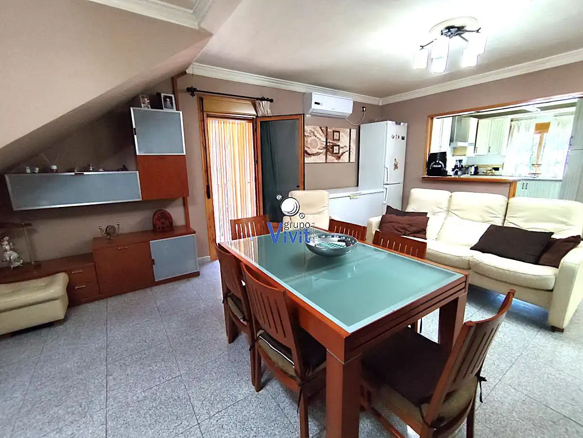 Dining room of Houses for sale in Sevilla  with Terrace and Balcony