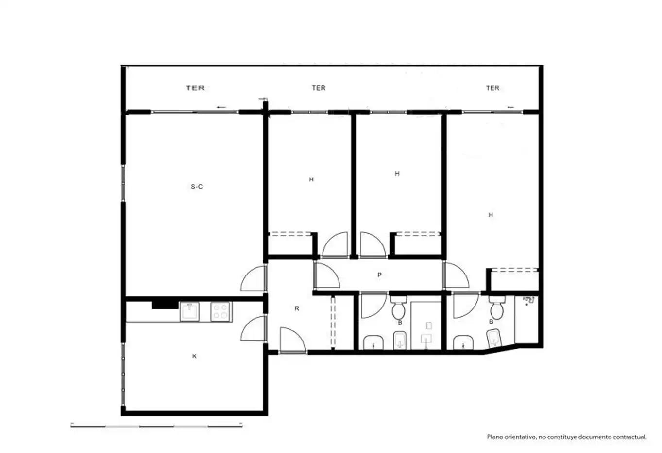 Apartments for rent in Benalmádena  with Air Conditioner, Heating and Terrace